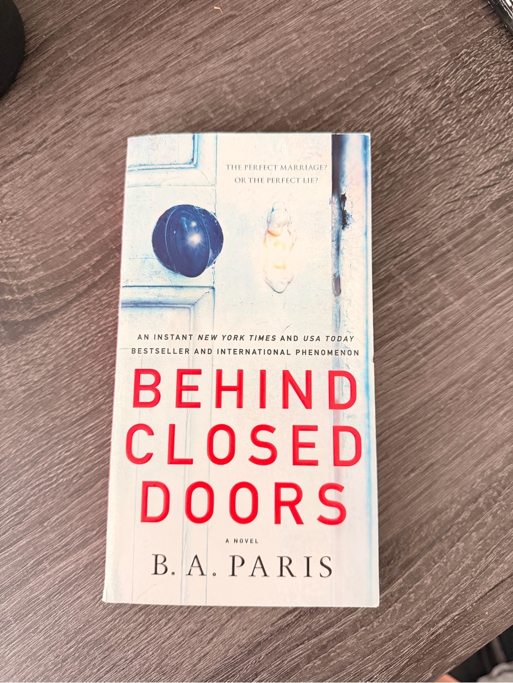 Behind Closed Doors - B.A Paris